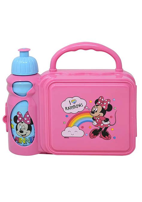 minnie mouse metal lunch box|minnie mouse lunch box set.